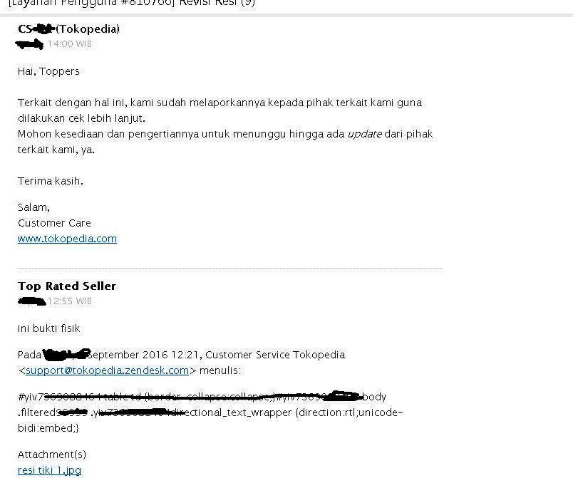 Seller TOKOPEDIA Waspada Modern Stealing