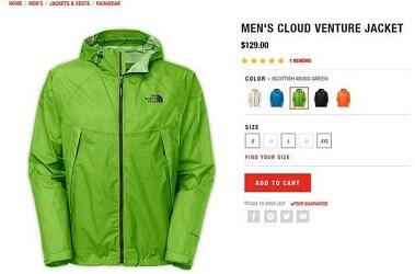 JAKET TNF|THE NORTH FACE CLOUD VENTURE OUTDOOR JACKET - MHW GORETEX BERGHAUS ARCTERYX