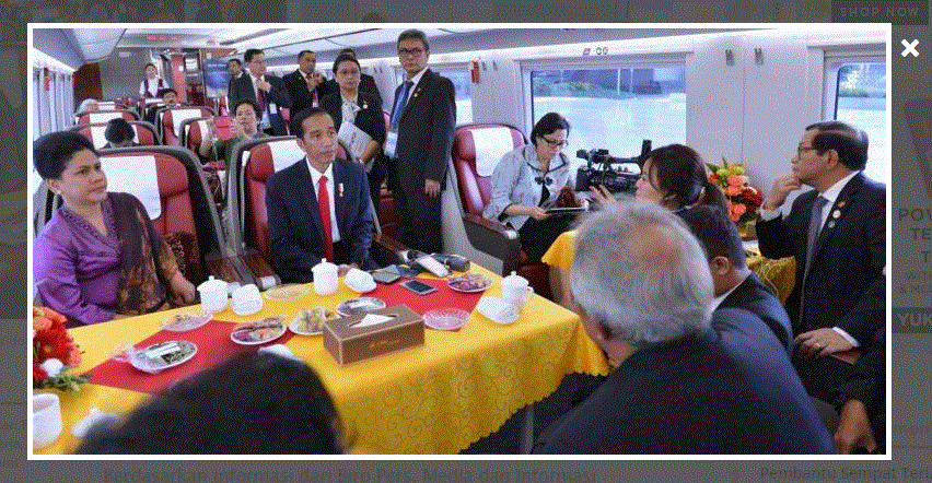 China Desak Jokowi Muluskan Proyek Kereta Cepat Jakarta-Bandung
