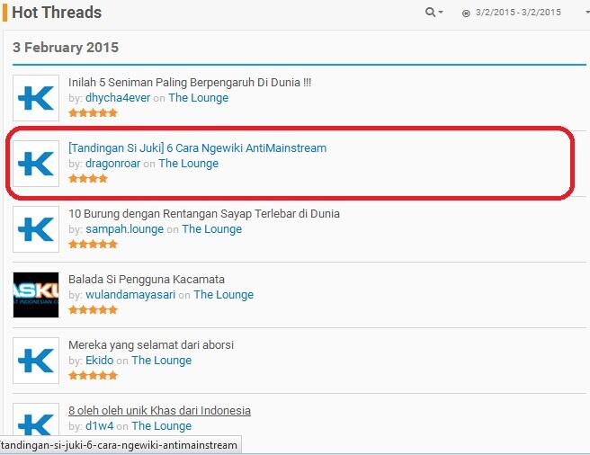 ░▒▓█ Album Kumpulan Hot Thread Buatan Ane Gan █▓▒░