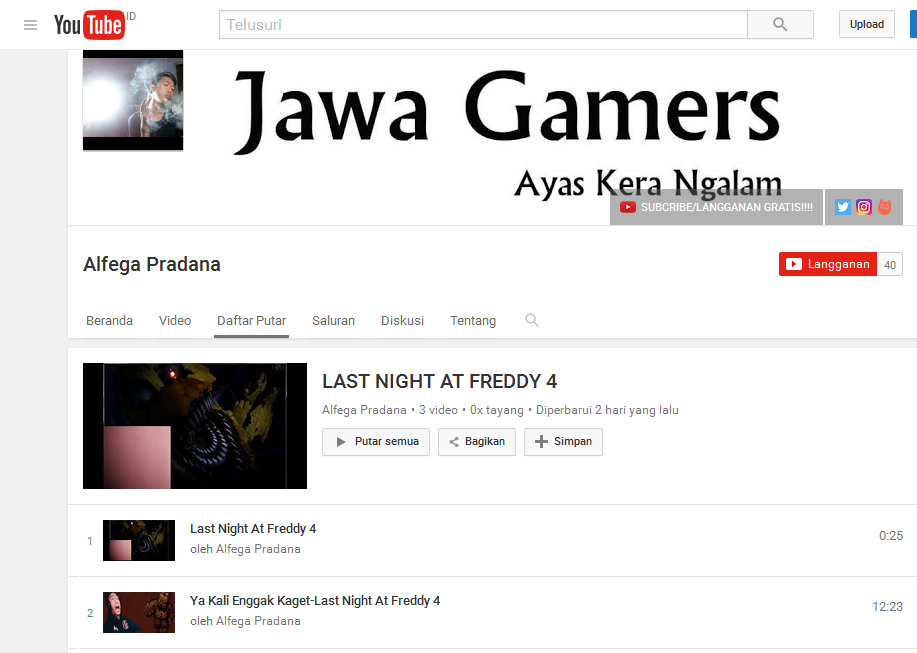 Njaluk Masukan,Kritik,Saran & Support