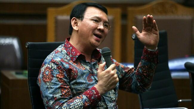 Ahok Ditanya Hakim Soal Kabar Uang Rp 50 Miliar dari Aguan