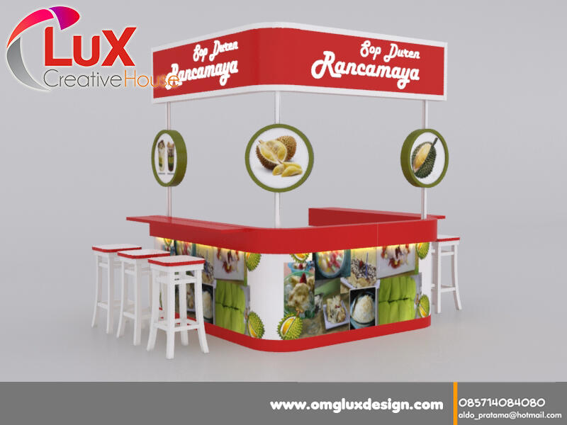 Jasa Pembuatan Booth/Gerobak/Stand Makanan/Minuman (+++Design&amp;Konsep)