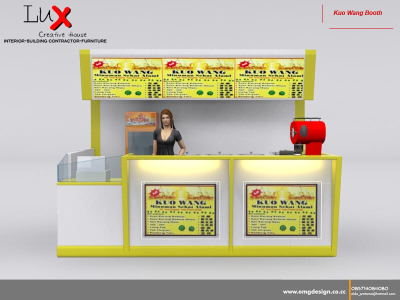 Jasa Pembuatan Booth/Gerobak/Stand Makanan/Minuman (+++Design&amp;Konsep)