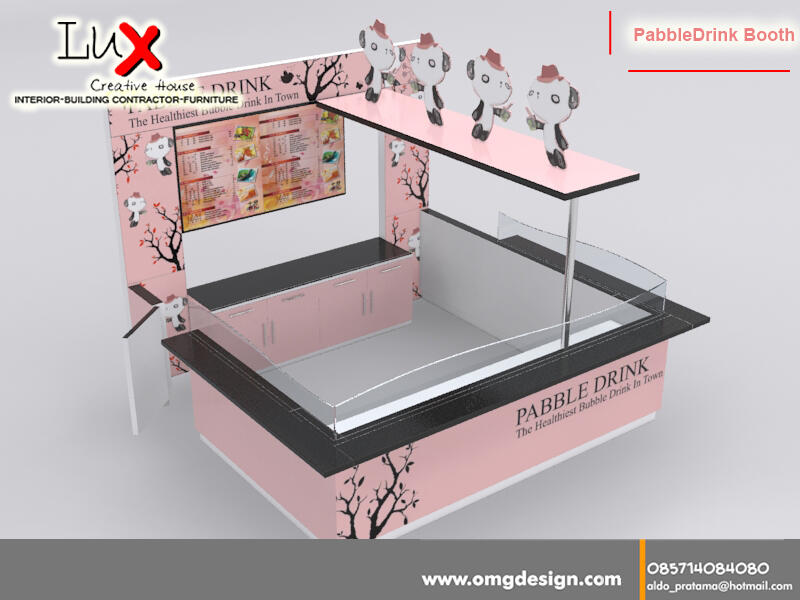 Jasa Pembuatan Booth/Gerobak/Stand Makanan/Minuman (+++Design&amp;Konsep)