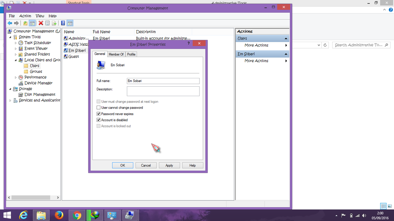 HELP User Account Control gak bisa klik YES