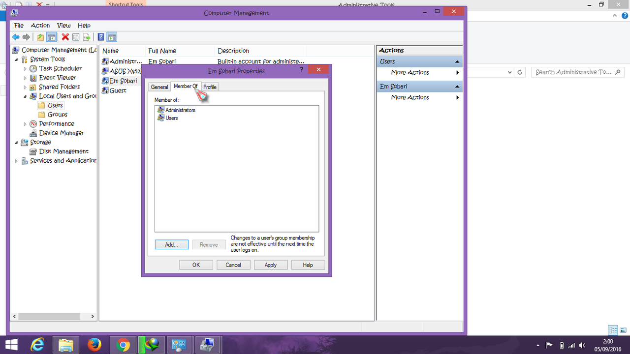 HELP User Account Control gak bisa klik YES