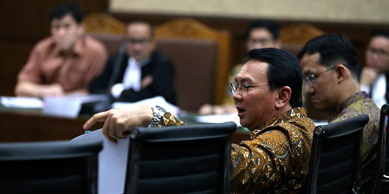 Poin-poin Keterangan Ahok Saat Menjadi Saksi dalam Persidangan Sanusi