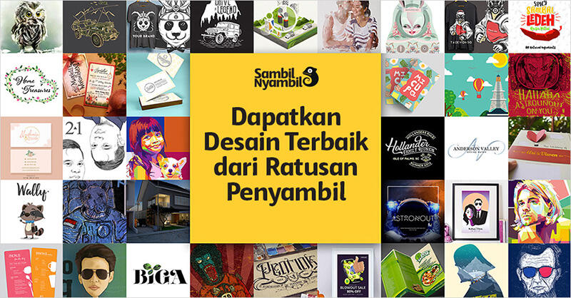 Cari Desain untuk Usaha Kamu di SambilNyambil.com