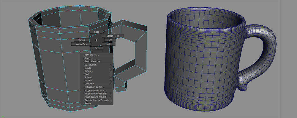 Maya vs 3DS Max m.A01 Polygon Modeling Aid