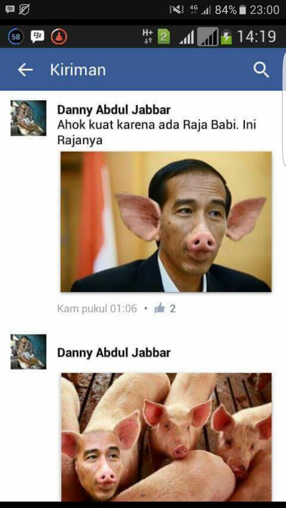 tolong gan, presiden kita di hina!