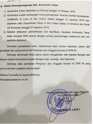 Jokowi: Arcandra Tahar Saya Panggil Besok Pagi