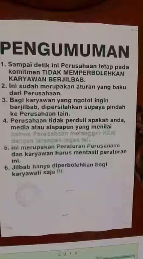 Awas..!!! Thread SARA (Perusahaan mana ini??)