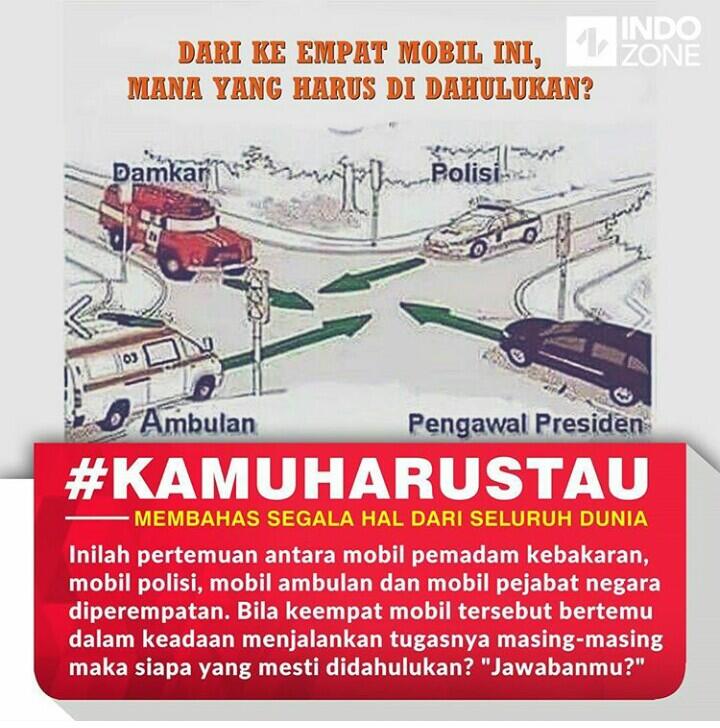 mana yang harus di dahulu kan gan