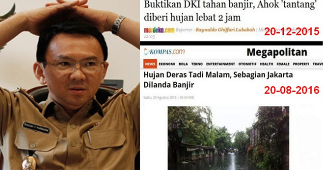 Kesannya Gila’ Kerja: Menolak Cuti Kampanye,Jakarta Banjir Kaga Ada Batang Hidungnya