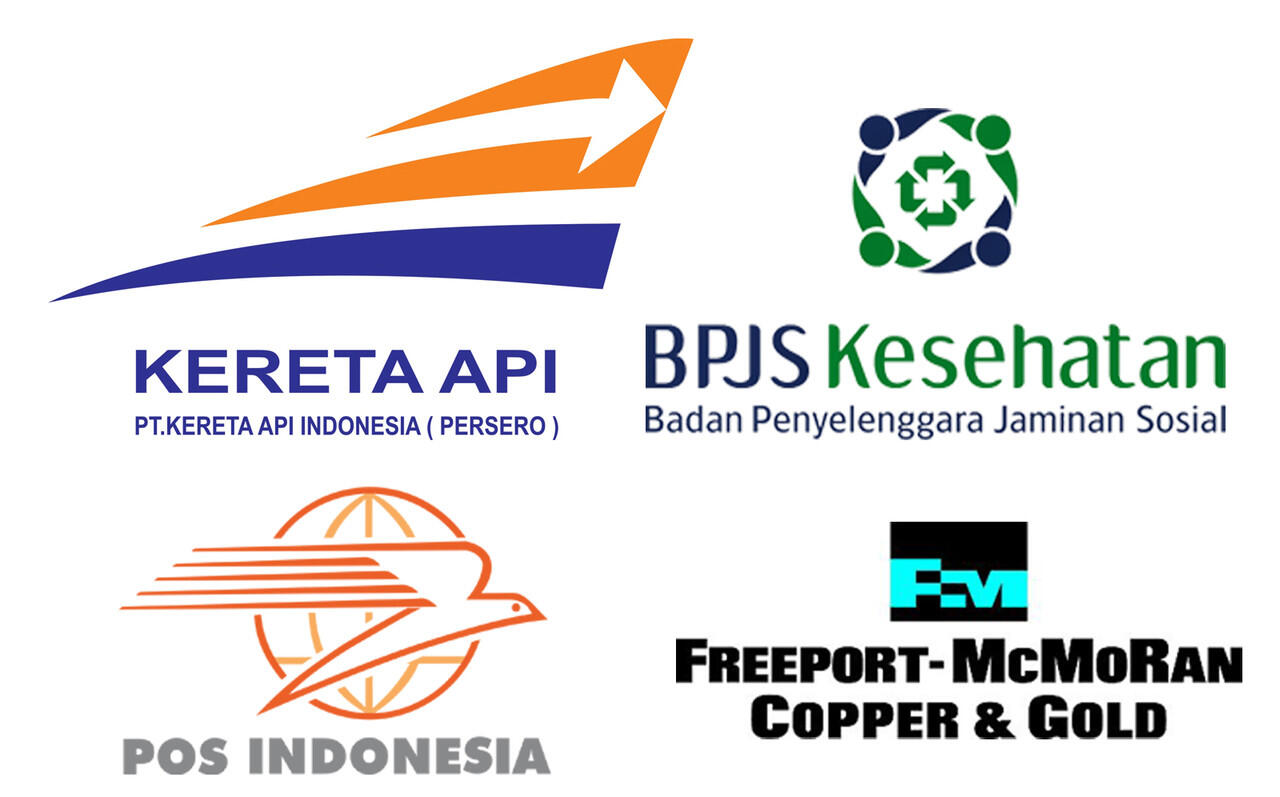 Banding Aset PT. KAI, BPJS Kesehatan, POS Indonesia dan Freeport Gan