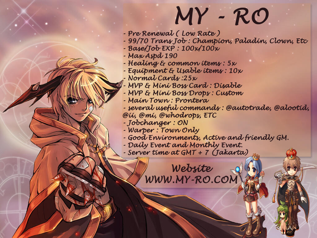 My Ragnarok Online (Lowrate server)