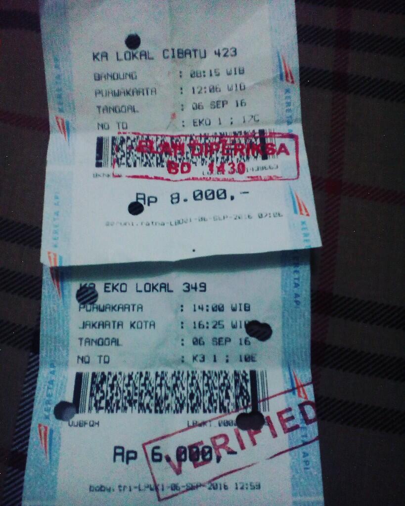 &#91;Trip Report&#93; Bandung - Jakarta Hanya Rp. 14.000