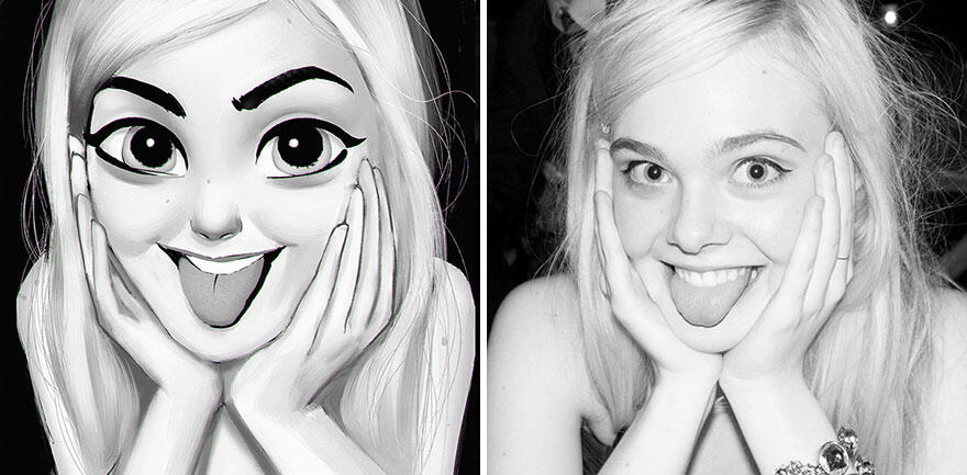 Ilustrasi Foto Digital Julio Cesar