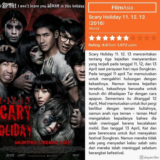 15 Film Horror Thailand Paling Menyeramkan, Berani Nonton ?