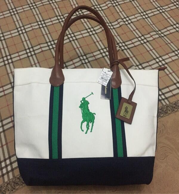 green polo bag