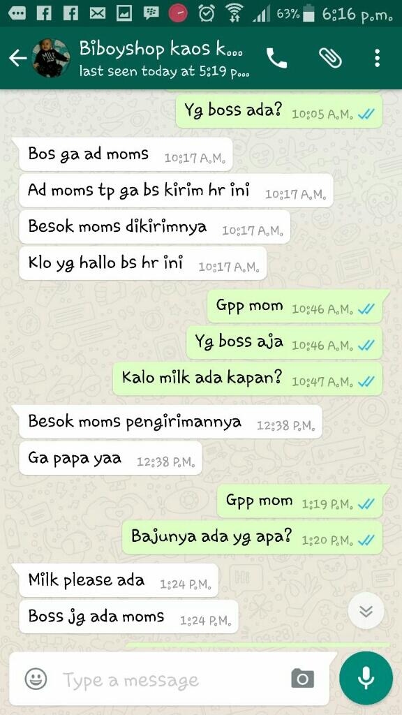 Penipuan biboyshop01 di Instagram