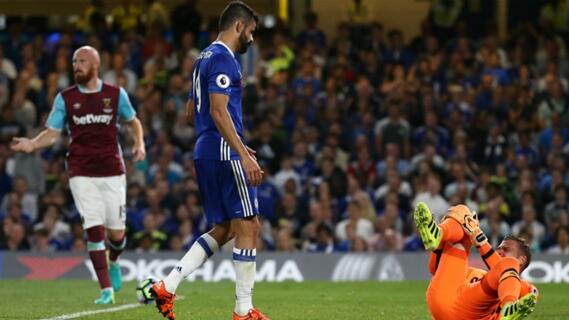 Lagi, Antonio Conte Minta Diego Costa Kontrol Emosinya
