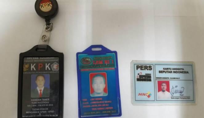 Pelaku Pencurian Sepeda Motor Punya Kartu Identitas 'KPK'