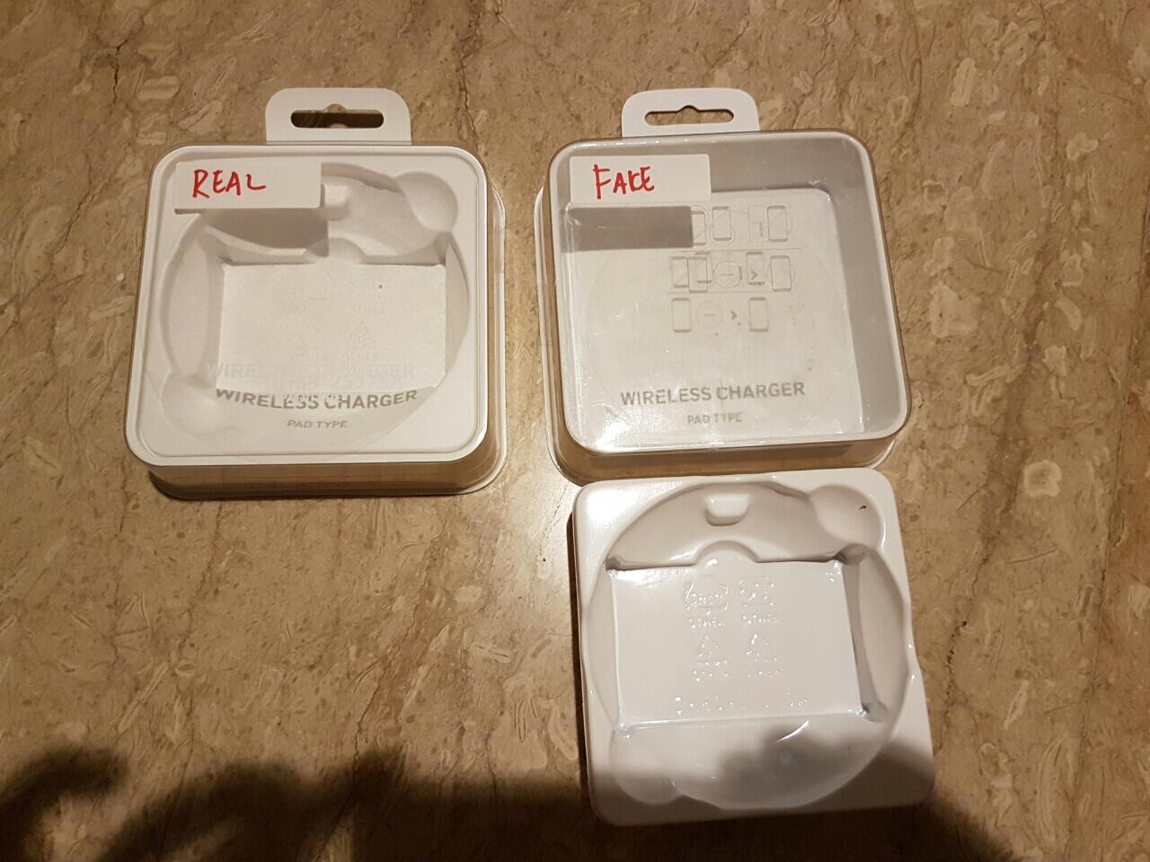 Fast Wireless Charger Asli vs Palsu