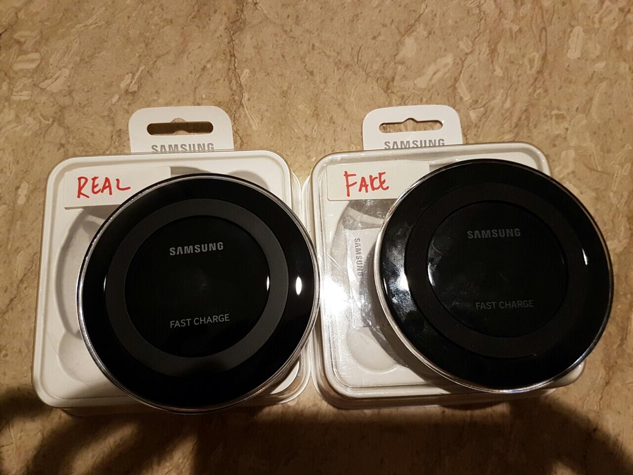 Fast Wireless Charger Asli vs Palsu