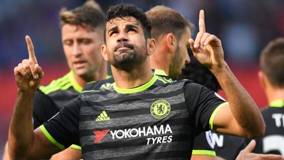 Chelsea Imbang, Diego Costa Catat Rekor Apik