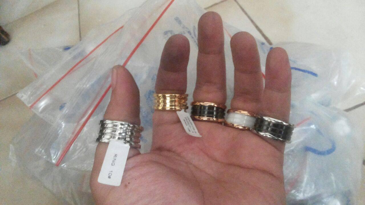 CINCIN BVLGARI ALL SWISS MADE UKURAN 16,17,18,19,20 ( FULLSET ORI)
