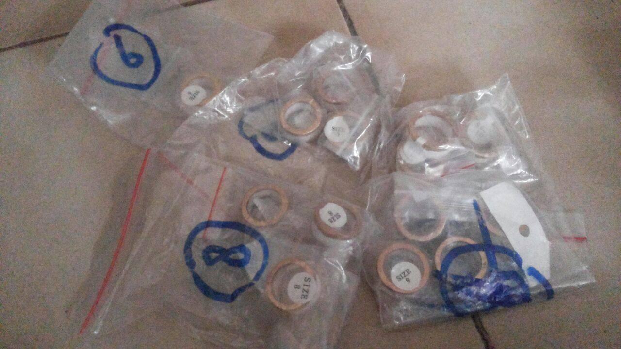 CINCIN BVLGARI ALL SWISS MADE UKURAN 16,17,18,19,20 ( FULLSET ORI)