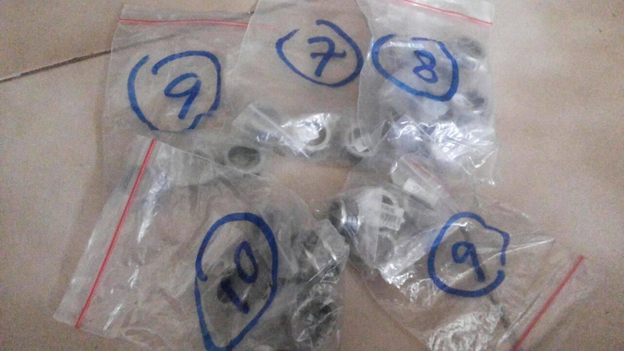 CINCIN BVLGARI ALL SWISS MADE UKURAN 16,17,18,19,20 ( FULLSET ORI)