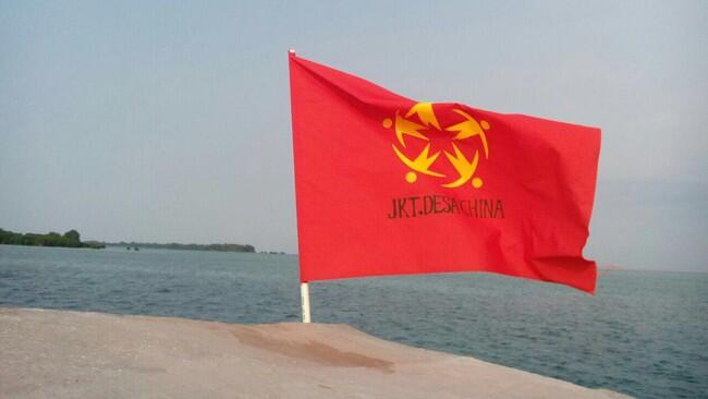 WN China Sempat Diamankan karena Bawa Bendera 'JKT.Desa China' di Pulau Pari