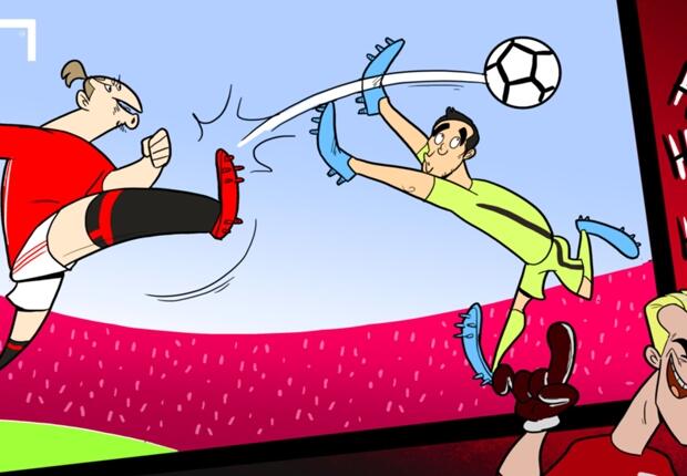 GAMBAR: Claudio Bravo Blunder, Joe Hart Ikut-Ikutan