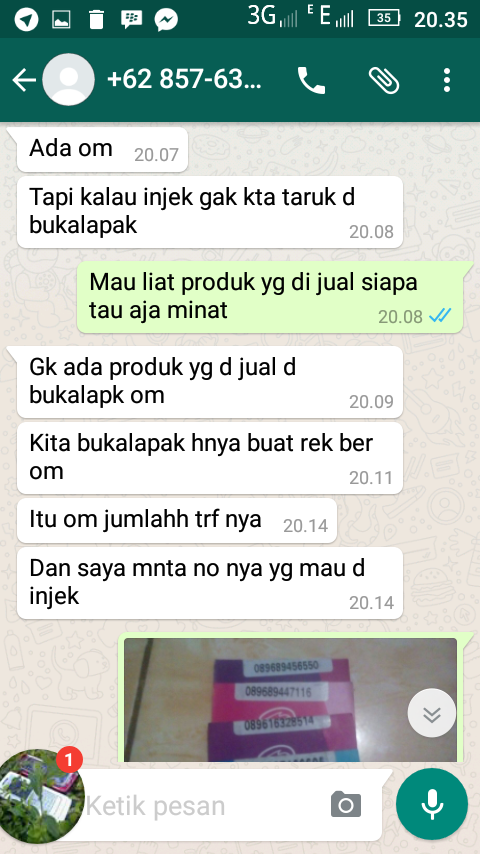 {Help} transaksi aneh via rekber Bukalapak yg mungkin akan belum ketahui