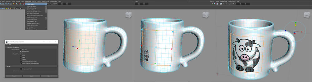 Maya vs 3DS Max m.A02 UV Layout