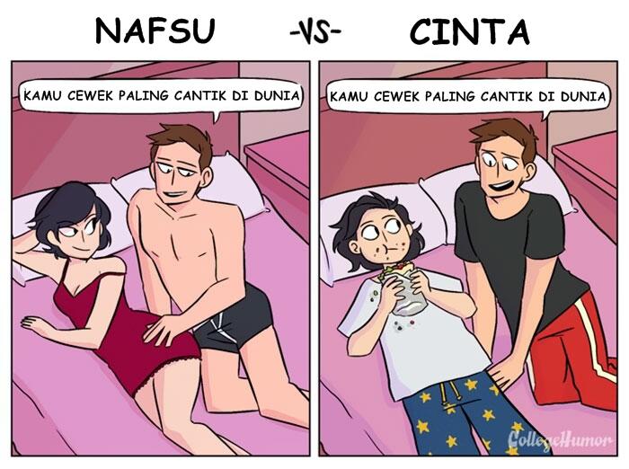 5 Komik ini tunjukkan beda nafsu dengan cinta, para cewek wajib baca!