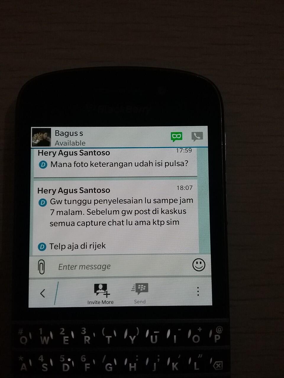 Laporan Penipuan di Lapak Pulsa transfer dg id bagusonvacation