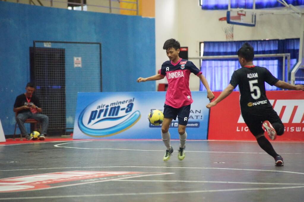 Aksi pemain di ajang LIMA Futsal Greater Jakarta Conference Hari ke-6