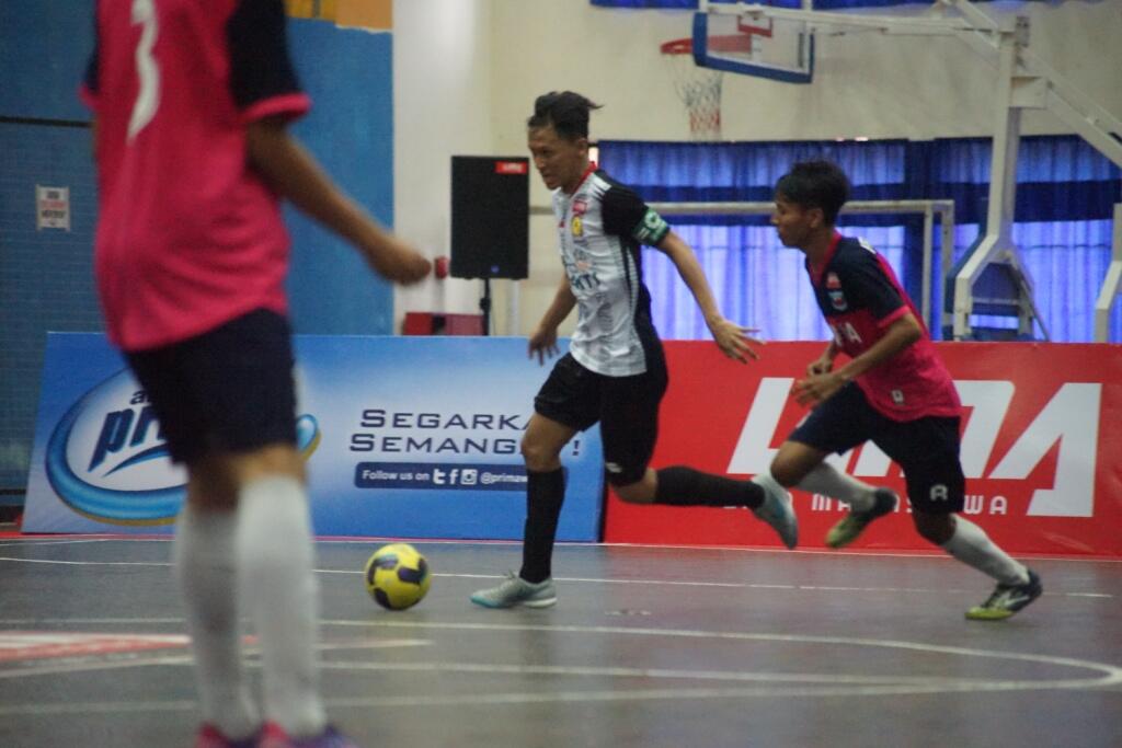 Aksi pemain di ajang LIMA Futsal Greater Jakarta Conference Hari ke-6