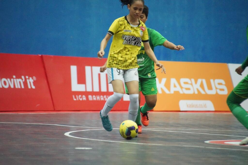 Aksi pemain di ajang LIMA Futsal Greater Jakarta Conference Hari ke-6