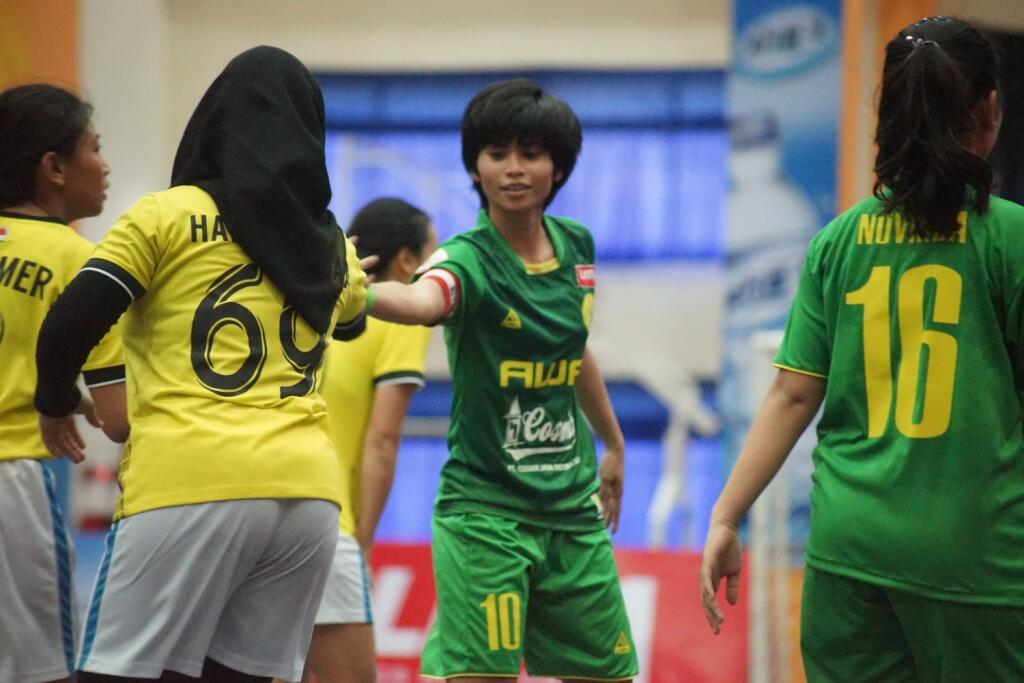 Aksi pemain di ajang LIMA Futsal Greater Jakarta Conference Hari ke-6