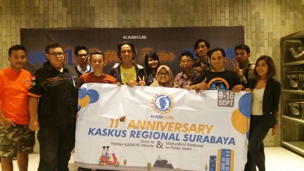 &#91;FR&#93; Silaturahmi Kaskuser Sejawa dalam rangka HUT Kaskus Reg Surabaya