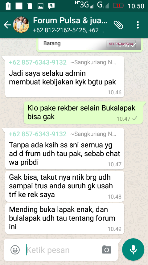 {Help} transaksi aneh via rekber Bukalapak yg mungkin akan belum ketahui
