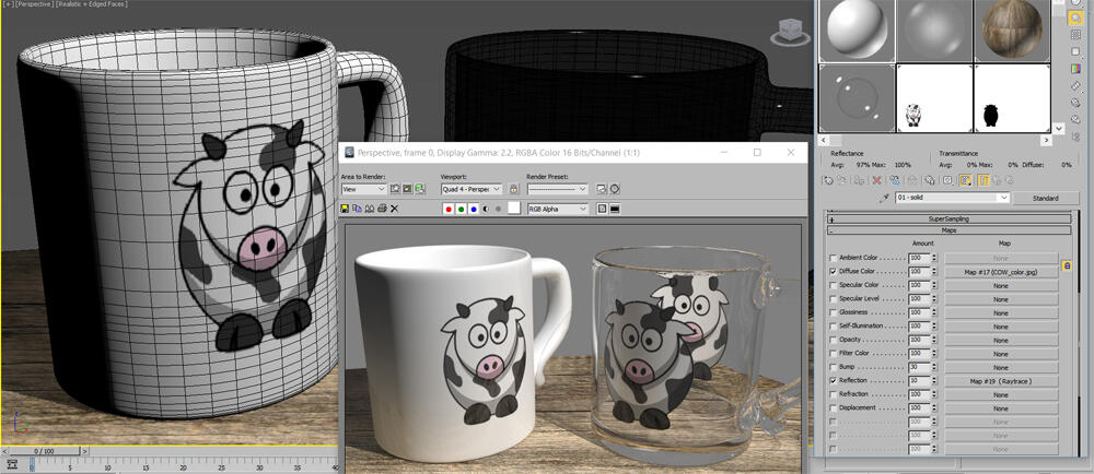Maya vs 3DS Max m.A02 UV Layout