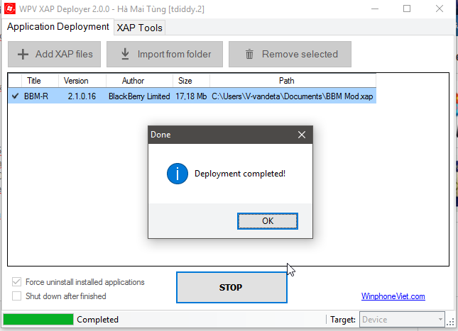 Cara Deploy BBM mod versi baru di Windows 10 Mobile &#91;HOT&#93;