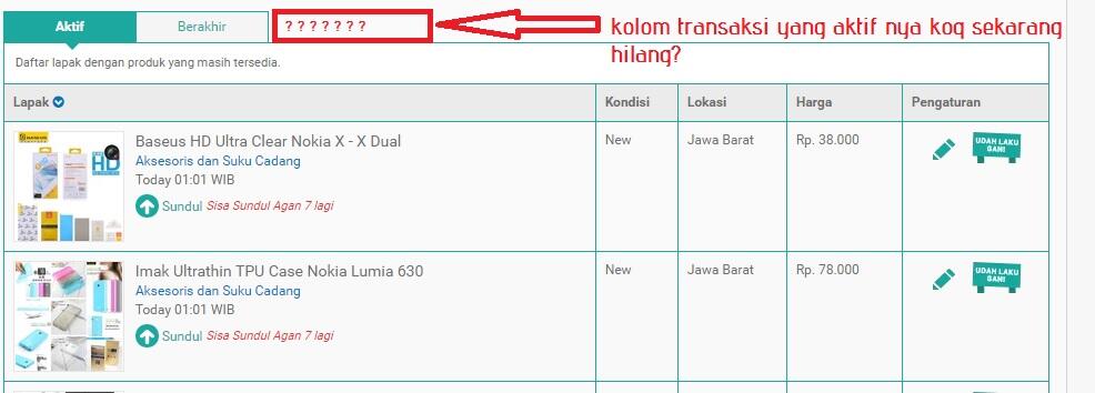 KASKUS MENGHAPUS FITUR TRACKING RESI OTOMATIS ??? ADA APAKAH ??? 