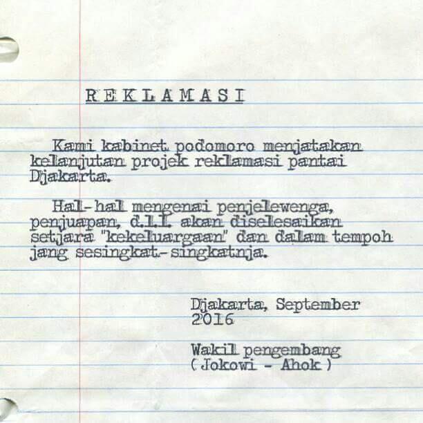 Ilmuwan IPB Minta Luhut Buktikan Kajian Reklamasi Pulau G